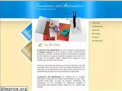 Sites similar to cuadernosdelmatematico.es