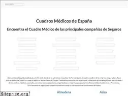 Sites similar to cuadrosmedicos.es
