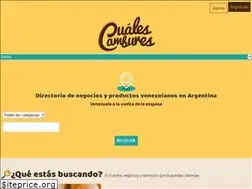 Sites similar to cualescambures.com
