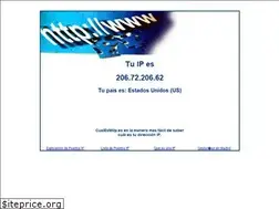 Sites similar to cualesmiip.es