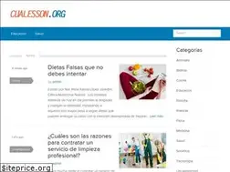 Sites similar to cualesson.org