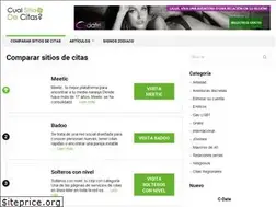 Sites similar to cualsitiodecitas.es