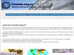 Sites similar to cuando.org.es