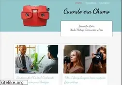 Sites similar to cuandoerachamo.com