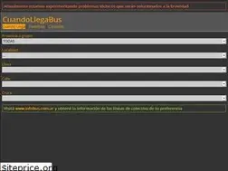 Sites similar to cuandollegabus.com