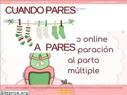 Sites similar to cuandoparesapares.es