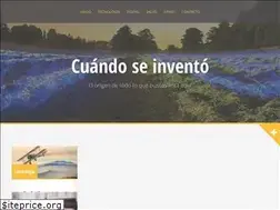 Sites similar to cuandoseinvento.com