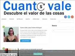 Sites similar to cuanto-vale.com
