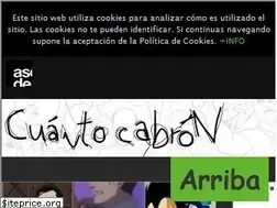 Sites similar to cuantocabron.com