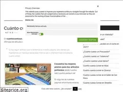 Sites similar to cuantocuestaun.net