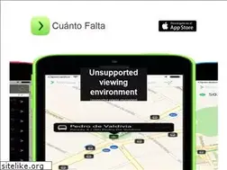 Sites similar to cuantofalta.mobi