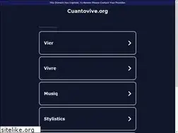 Sites similar to cuantovive.org