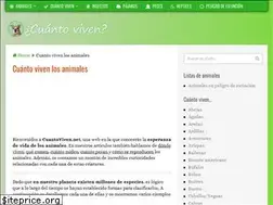 Sites similar to cuantoviven.net