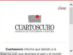 Sites similar to cuartoscuro.com