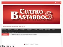 Sites similar to cuatrobastardos.com