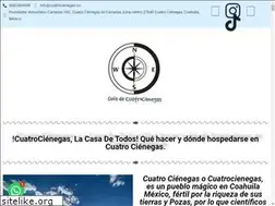 Sites similar to cuatrocienegas.co
