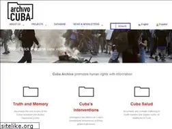 Sites similar to cubaarchive.org