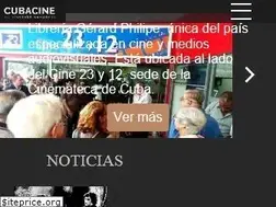 Sites similar to cubacine.cult.cu