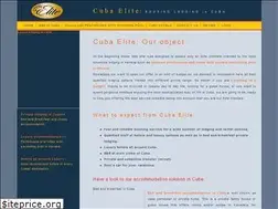 Sites similar to cubaelite.com