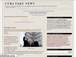 Sites similar to cubafakenews.blogspot.com