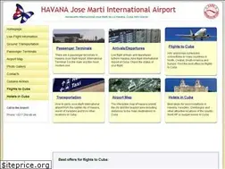 Sites similar to cubahavanaairport.com