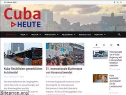 Sites similar to cubaheute.de