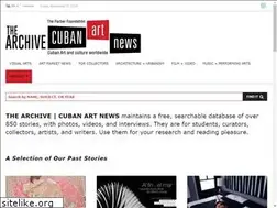 Sites similar to cubanartnewsarchive.org