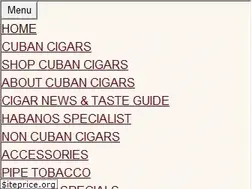 Sites similar to cubancigar-shop.com