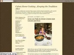 Sites similar to cubanfood.blogspot.com