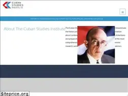 Sites similar to cubanstudiesinstitute.us
