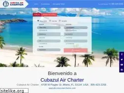 Sites similar to cubazulaircharter.com