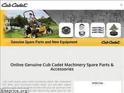 Sites similar to cubcadetspares.co.uk