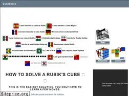 Sites similar to cubesolve.com