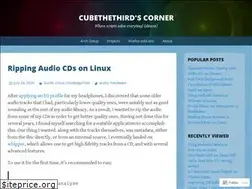 Sites similar to cubethethird.wordpress.com