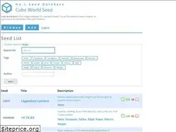 Sites similar to cubeworldseed.com