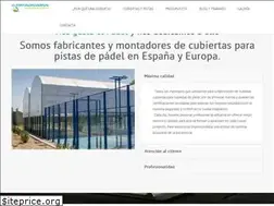 Sites similar to cubiertasdepadel.es