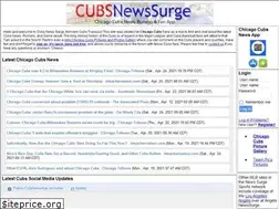 Sites similar to cubs.newssurge.com