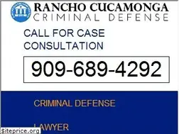 Sites similar to cucamongacriminaldefense.attorney