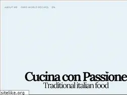 Sites similar to cucinaconpassione.com
