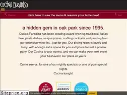 Sites similar to cucinaoakpark.com
