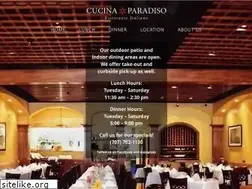 Sites similar to cucinaparadisopetaluma.com