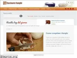 Sites similar to cucinarefunghi.com