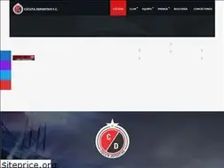 Sites similar to cucutadeportivo.com.co