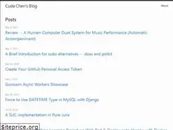 Sites similar to cuda-chen.github.io