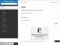 Sites similar to cuda.readthedocs.io
