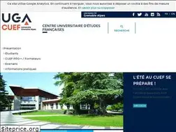 Sites similar to cuef.univ-grenoble-alpes.fr