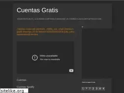 Sites similar to cuentas--gratis.blogspot.com