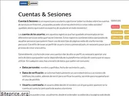 Sites similar to cuentasysesiones.com