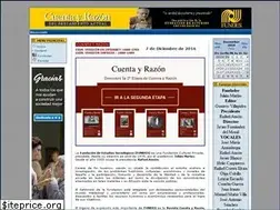 Sites similar to cuentayrazon.org