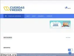 Sites similar to cuerdasyredes.com